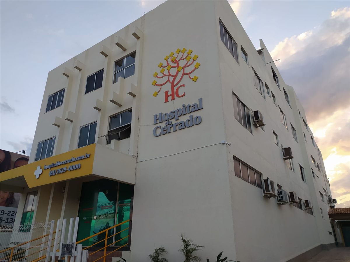 Fachada do Hospital do Cerrado